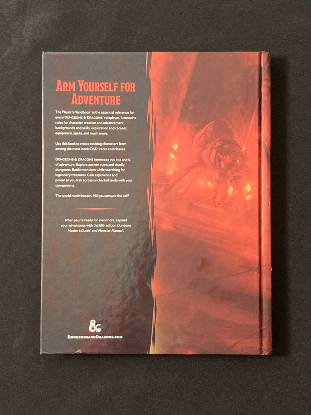 ⭐️🖤 Dungeons & Dragons Player’s Handbook Hardcover 5th Edition 10th Printing - Picture 2 of 11